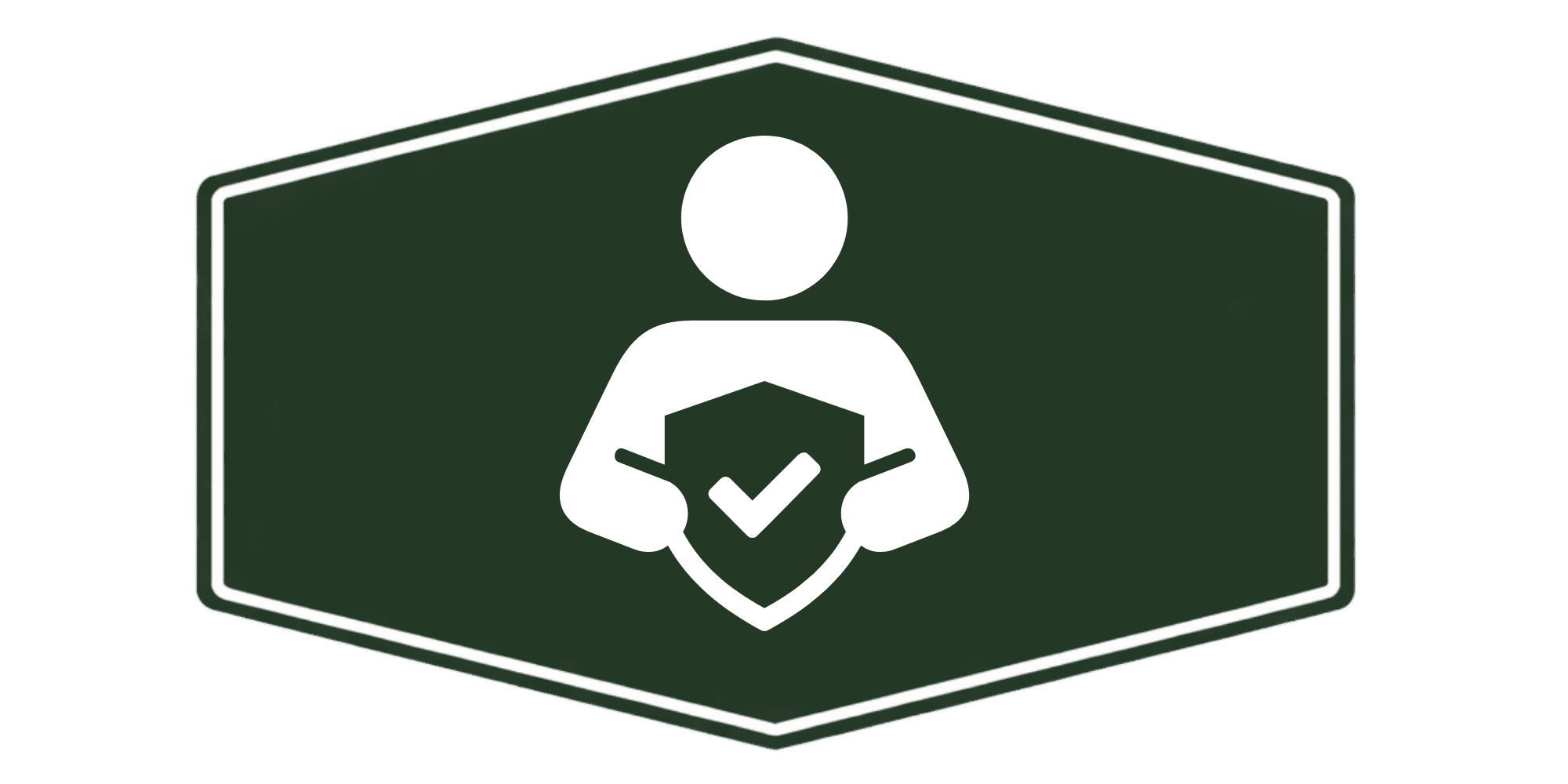 Evergreen roofing badge