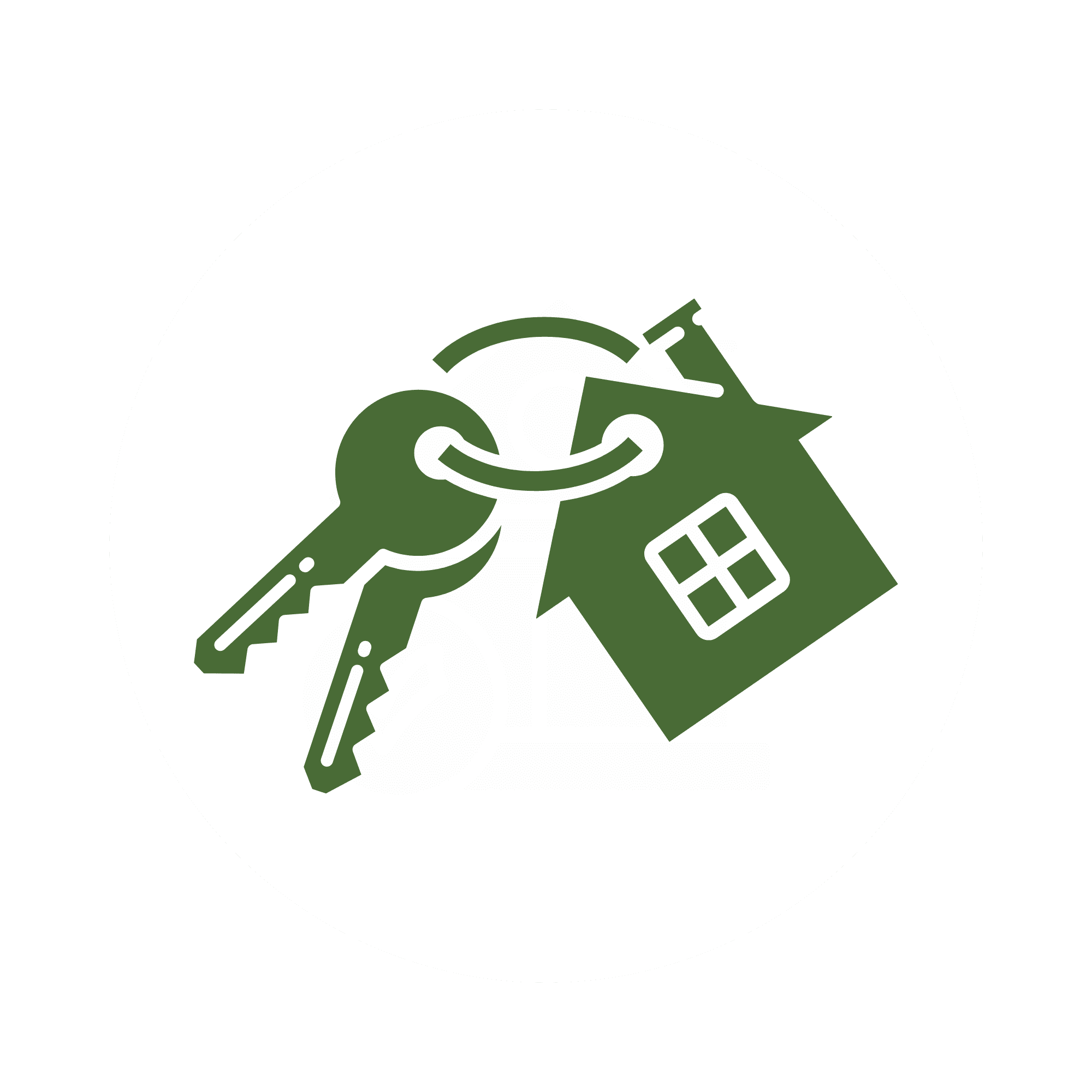 Key and house icon