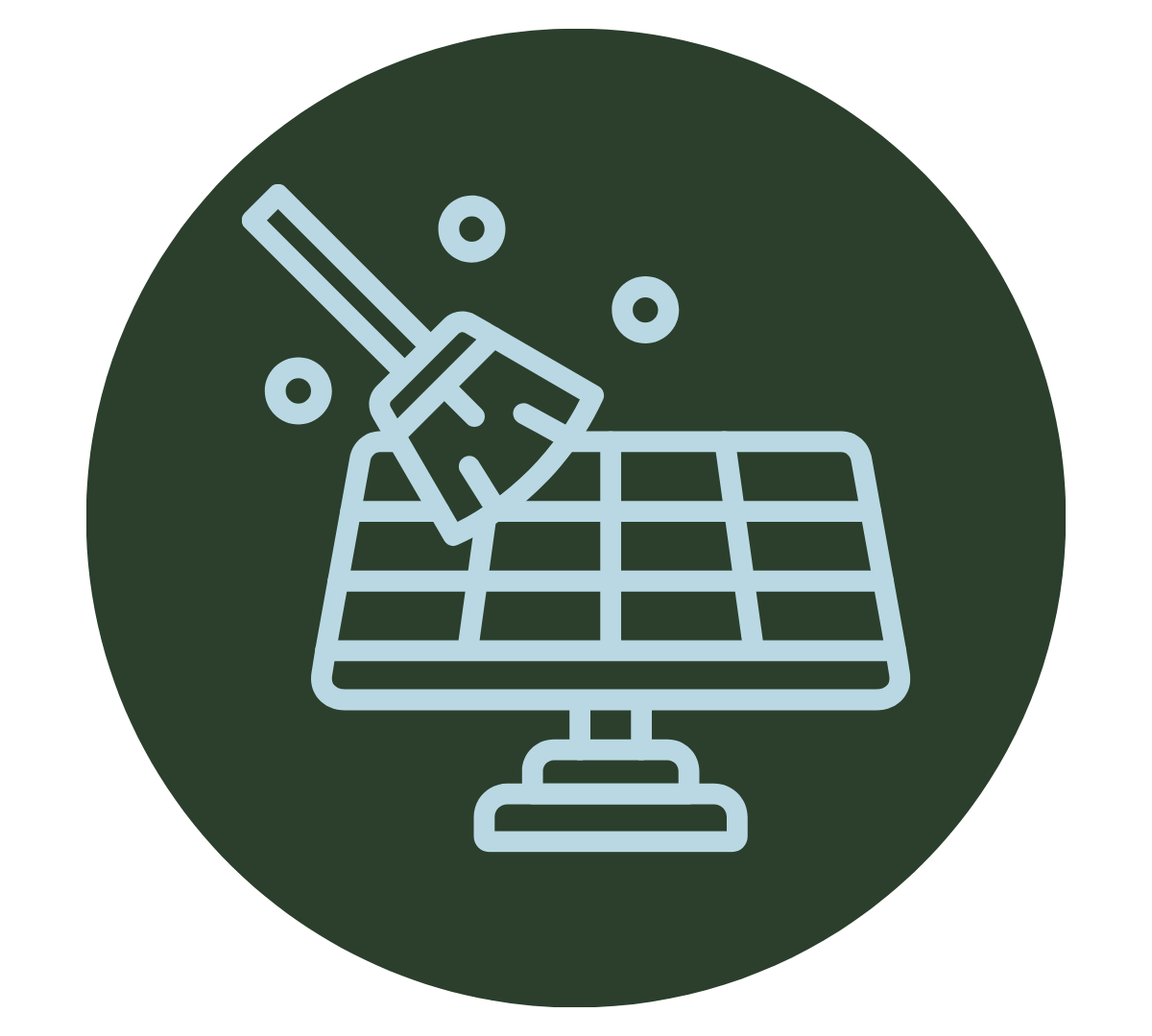 Roof repair icon