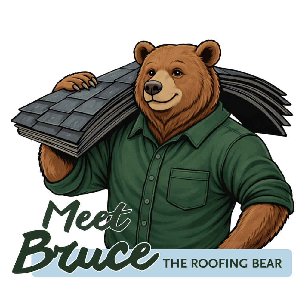 The roofing bear icon