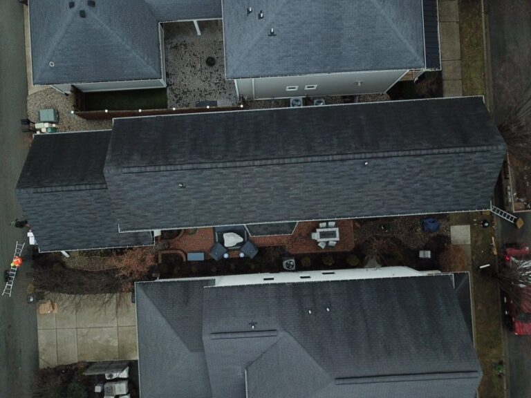 Completed roof replacement on Jimson Pool Street in Prospect, KY: GAF Timberline HDZ in Charcoal