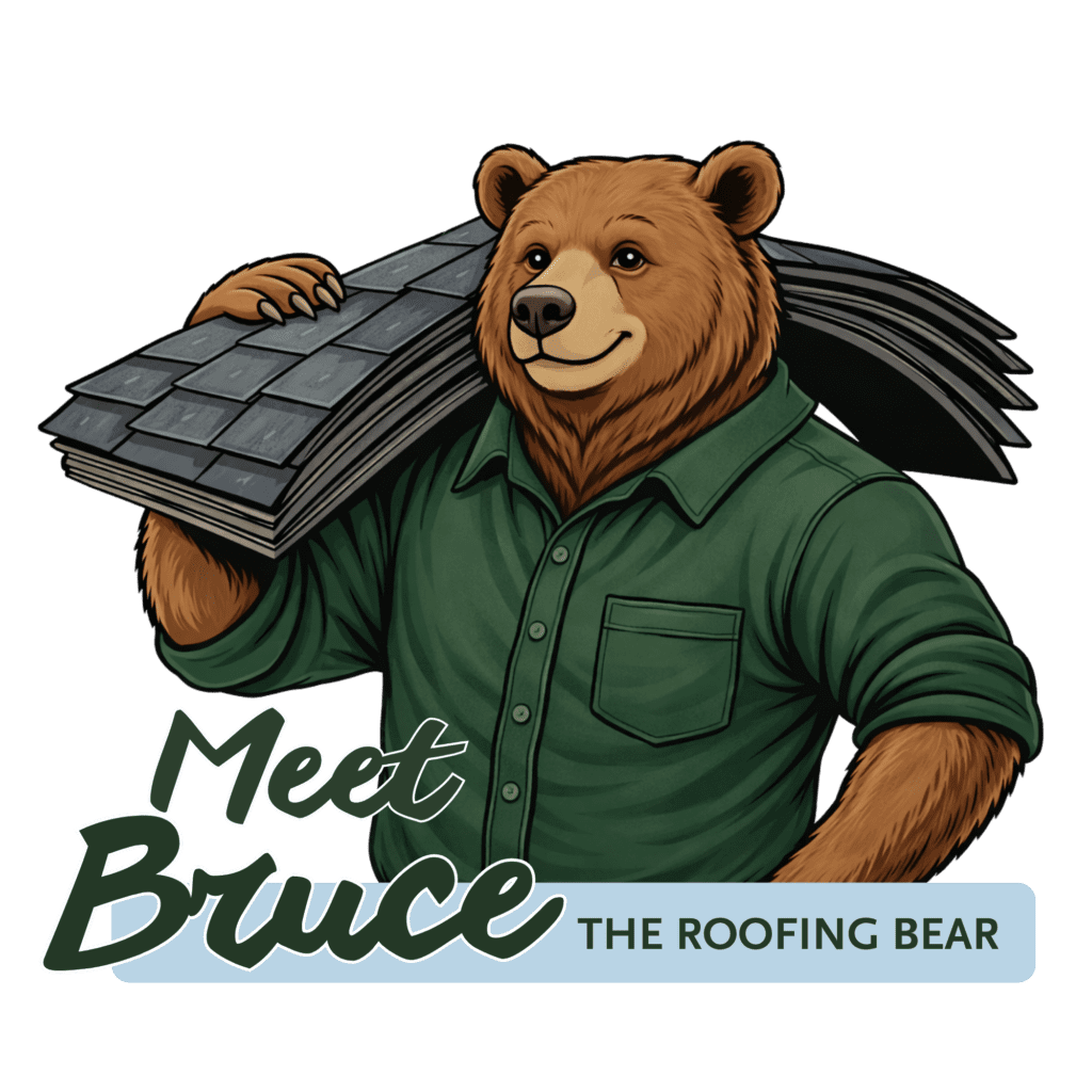 The roofing bear icon